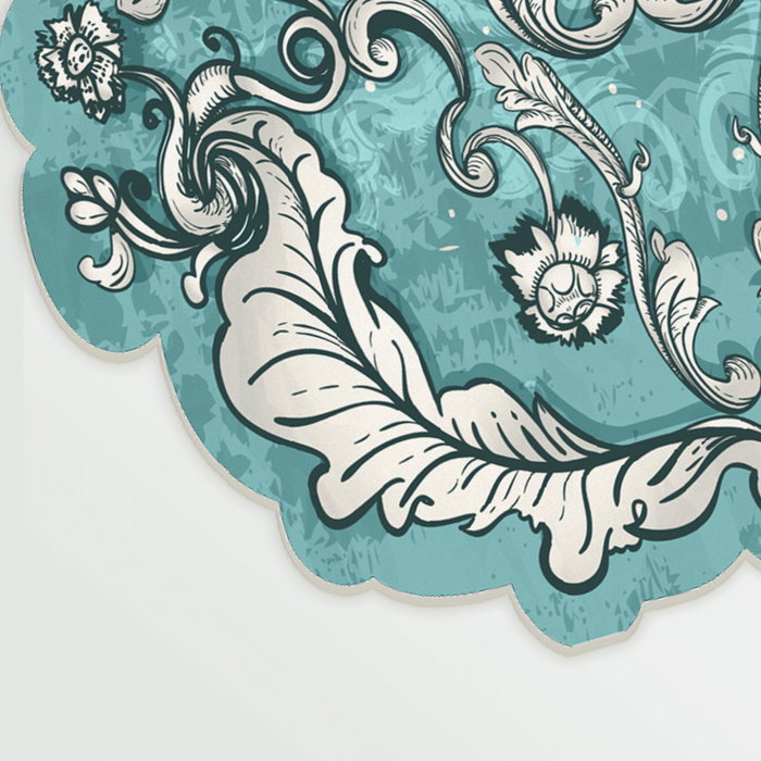 Conceptum Alfombra de Pasillo Turquesa 80 x 200 cm
